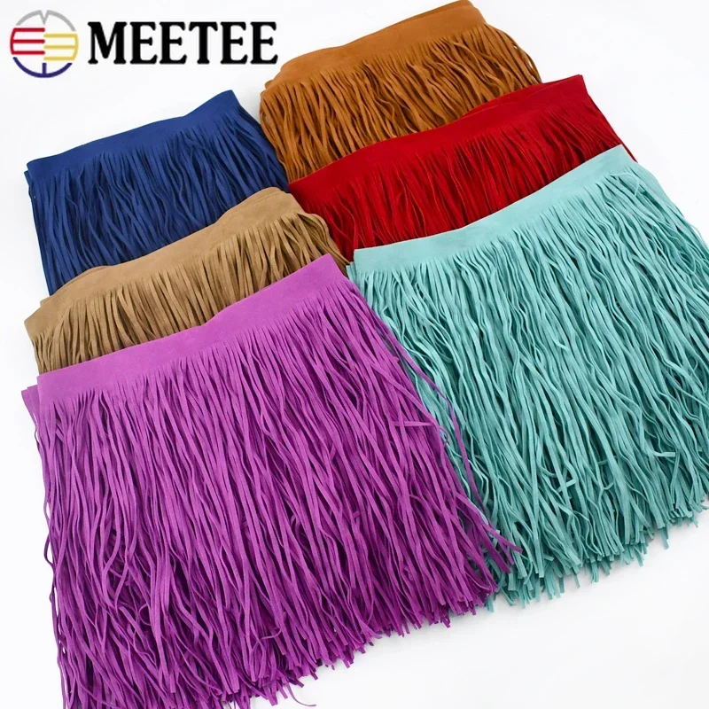 Fringe Ribbon Sewing - 2 Meter Fransenband 10–30 cm Leder