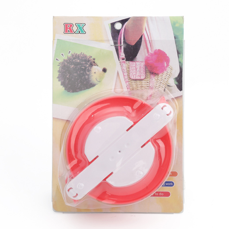 Pom Pom Maker Tool - 1 Stück DIY Pompom-Maker Wollknäuel-Webwerkzeug Nadelhandwerk