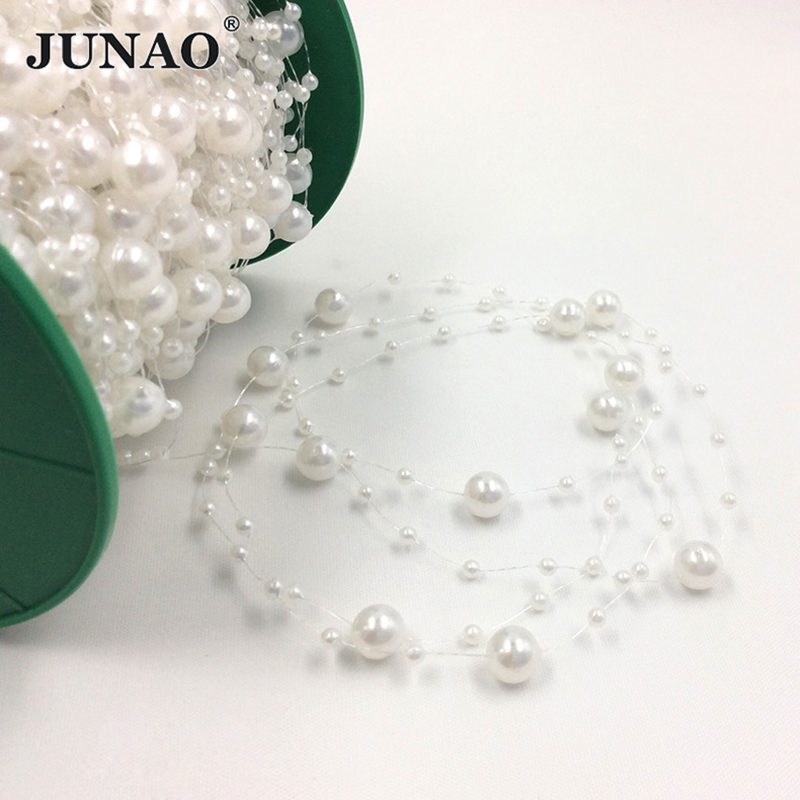 Pearl Trim Chain - JUNAO 20 Meter 3 + 8