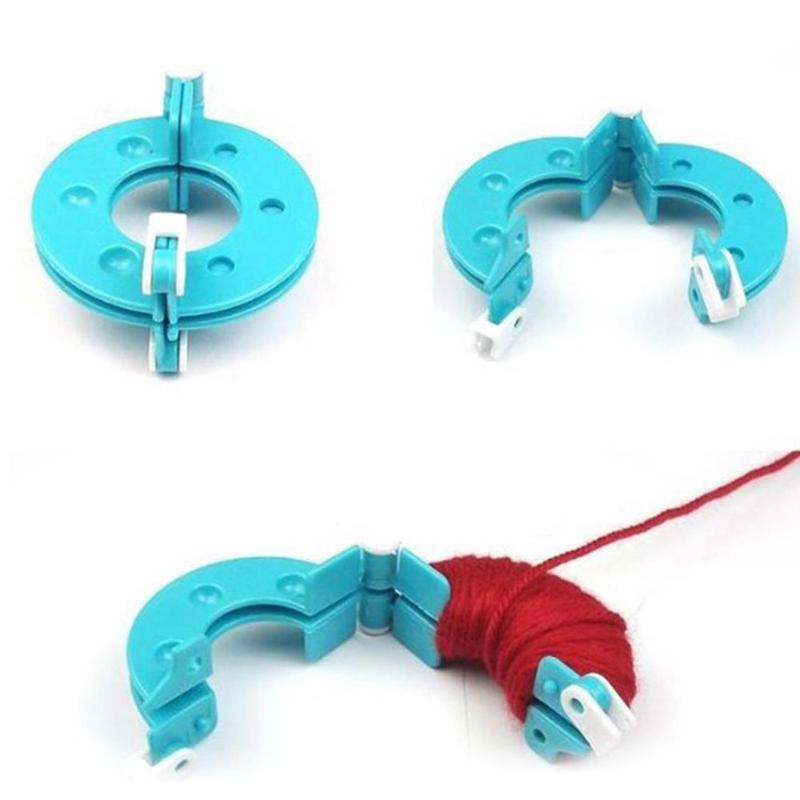Pom Pom Maker Tool - 8-teiliges Set zur Herstellung von Pompons
