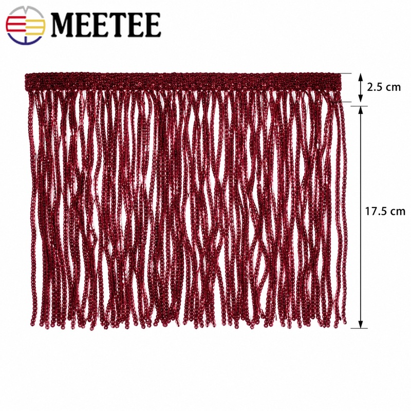 3/5 Yards 20cm Pailletten-Quas – Fringe Ribbon Sewing Bewertung und Preis