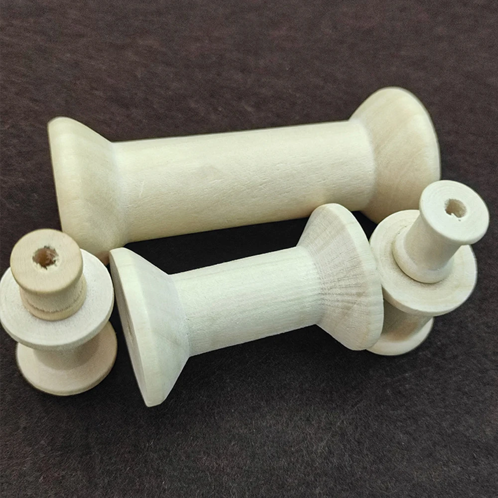 10/5Pcs Mini Holz Spulen Leere – Organza Ribbon Spool Bewertung und Preis