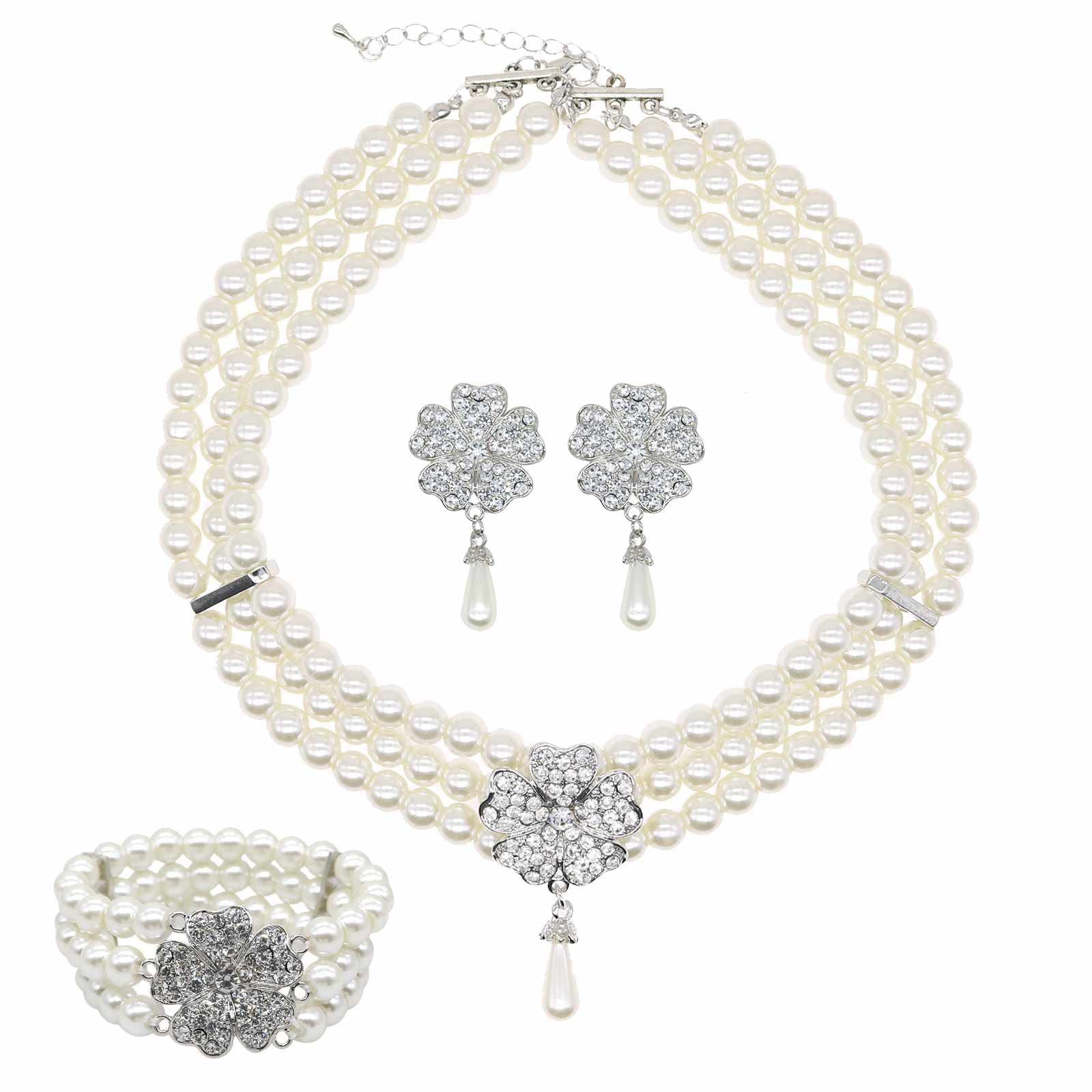 1920s1950s Imitation Pearl Nec – Pearl Trim Chain Bewertung und Preis