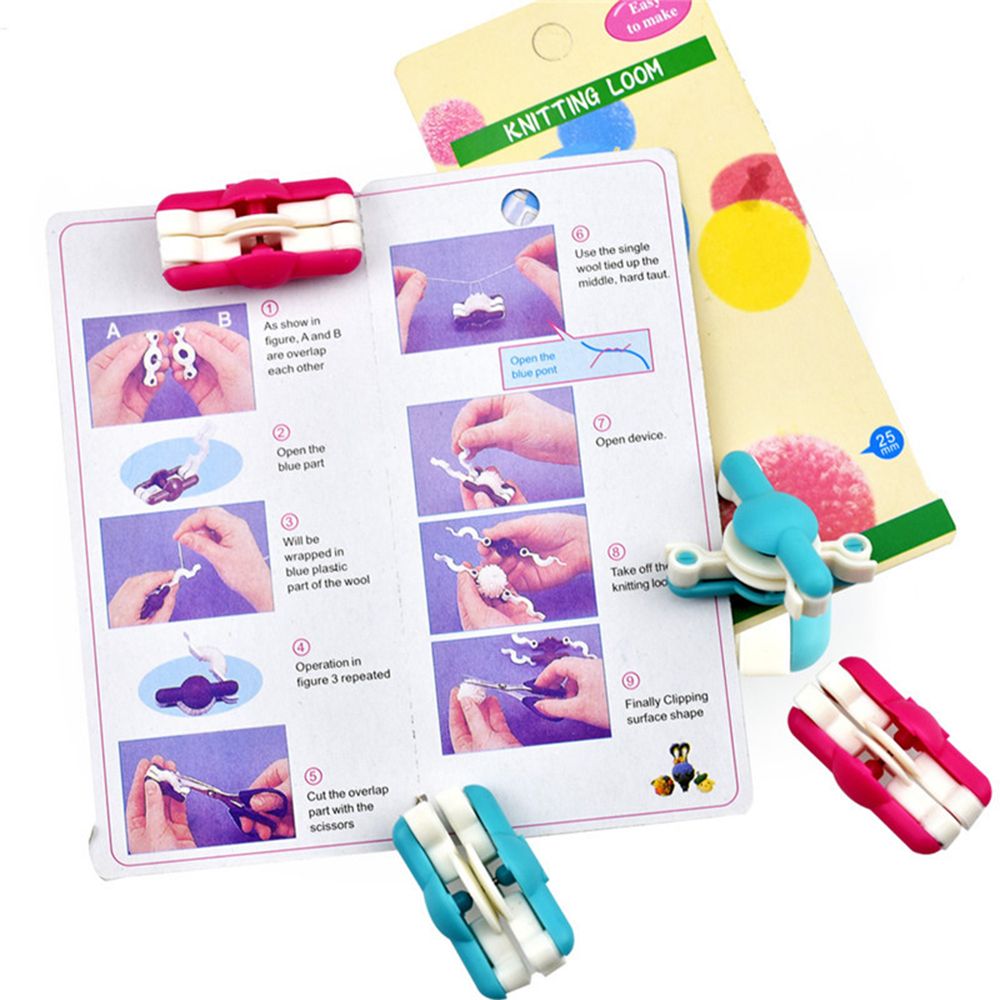 2 teile/los Mode Nadel Handwer – Pom Pom Maker Tool Bewertung und Preis