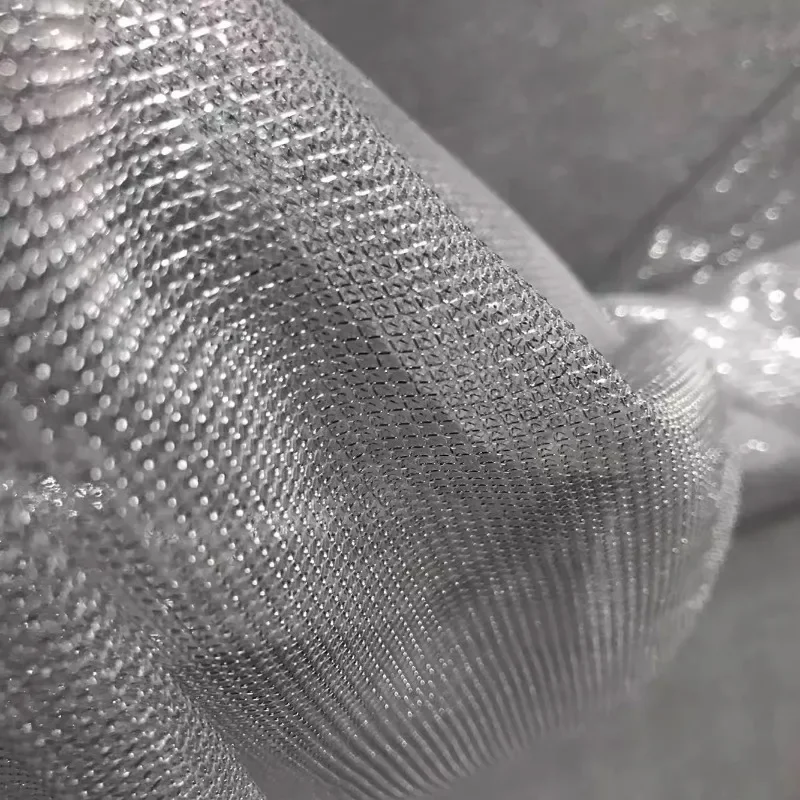 Mesh-elastischer Stoff, glänze – Crystal Mesh Fabric Bewertung und Preis
