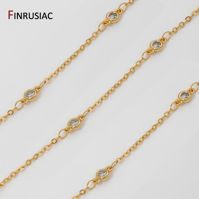 18 Karat vergoldete Messing-Kr – Pearl Trim Chain Bewertung und Preis