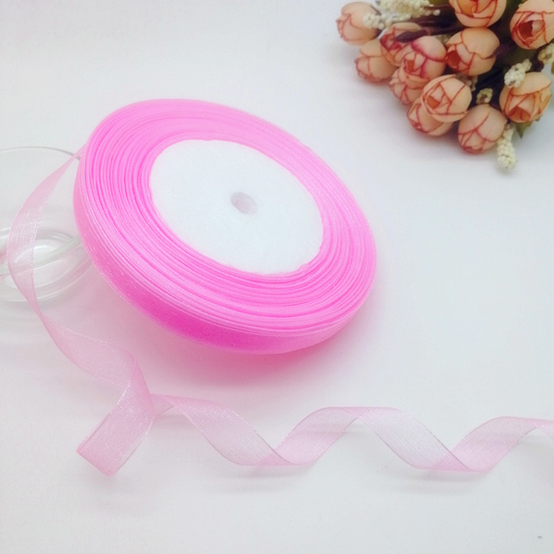 50 Yards 10/20/25mm Breite Spu – Organza Ribbon Spool Bewertung und Preis