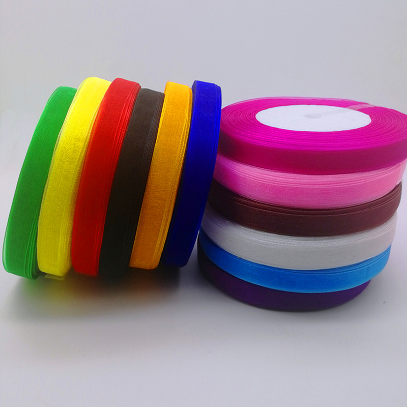 Heißer 10mm 50Yards Spule Sati – Organza Ribbon Spool Bewertung und Preis