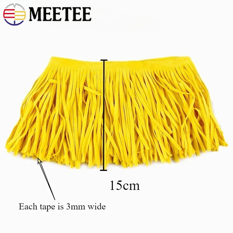 1-5M 15cm Wildleder Quaste Fra – Fringe Ribbon Sewing Bewertung und Preis