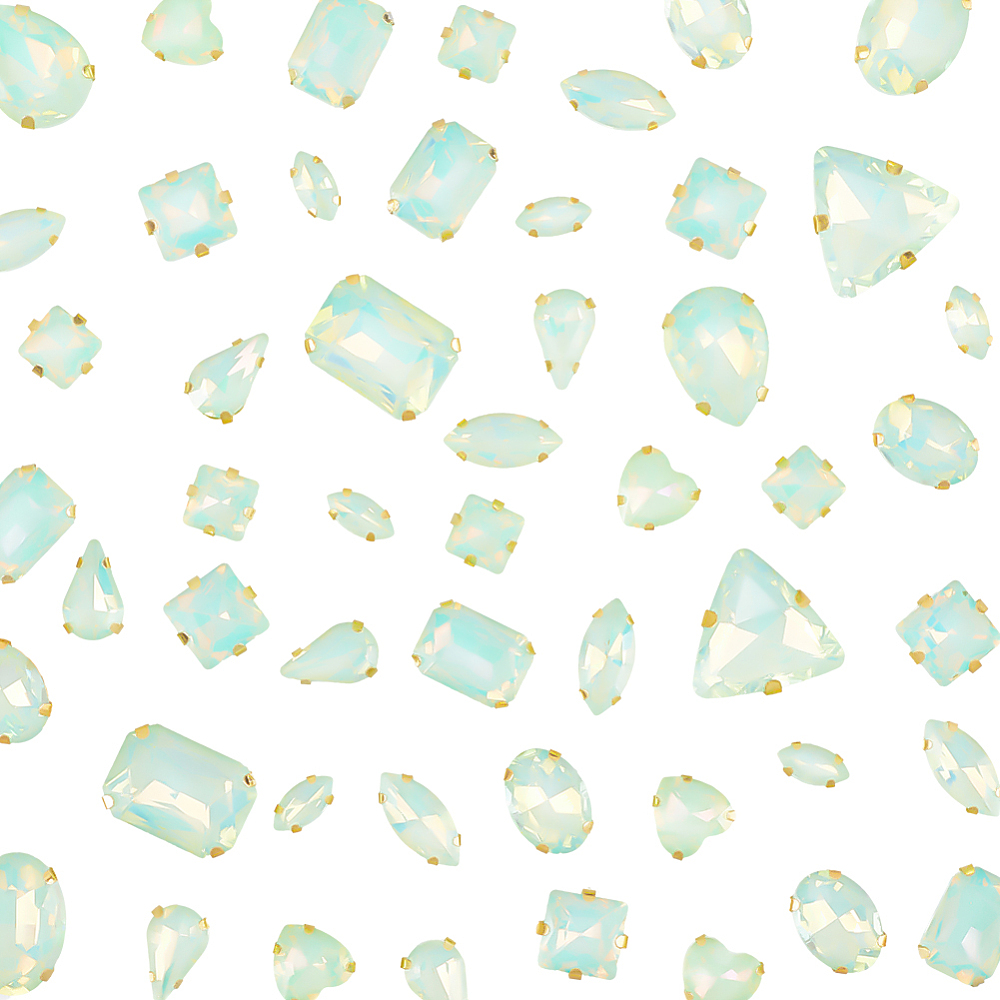 50 Stück aufnähbare Strass-Ste – Sew On Rhinestone Bewertung und Preis