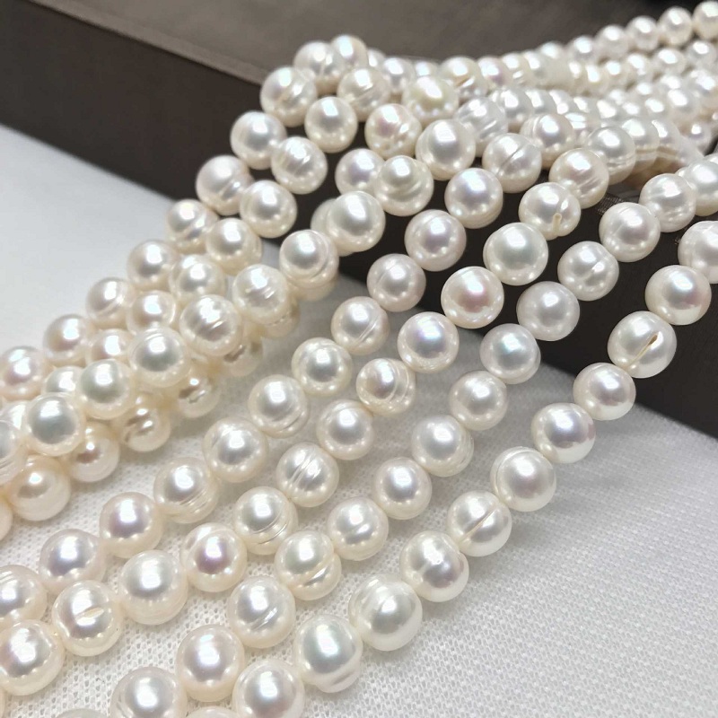 8–9 mm natürliche Süßwasserper – Pearl Trim Chain Bewertung und Preis