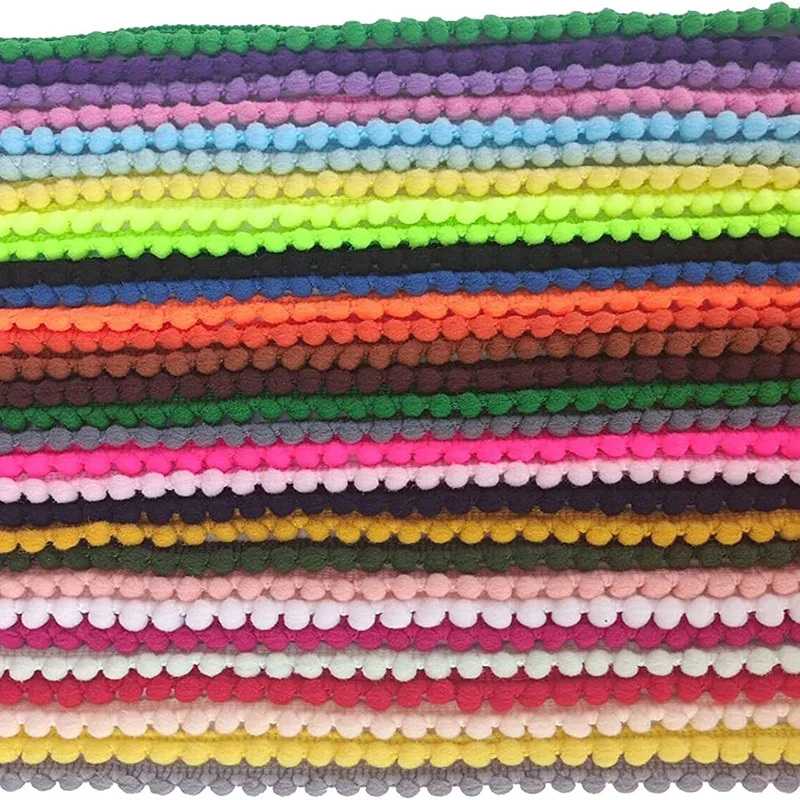 5/10 Yards Wollkugel-Spitzenbo – Fringe Ribbon Sewing Bewertung und Preis