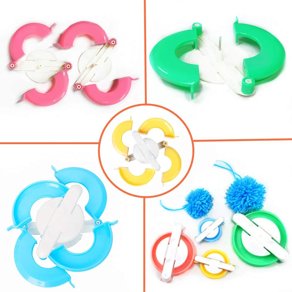 Pompom-Maker-Set in 4 Größen m – Pom Pom Maker Tool Bewertung und Preis