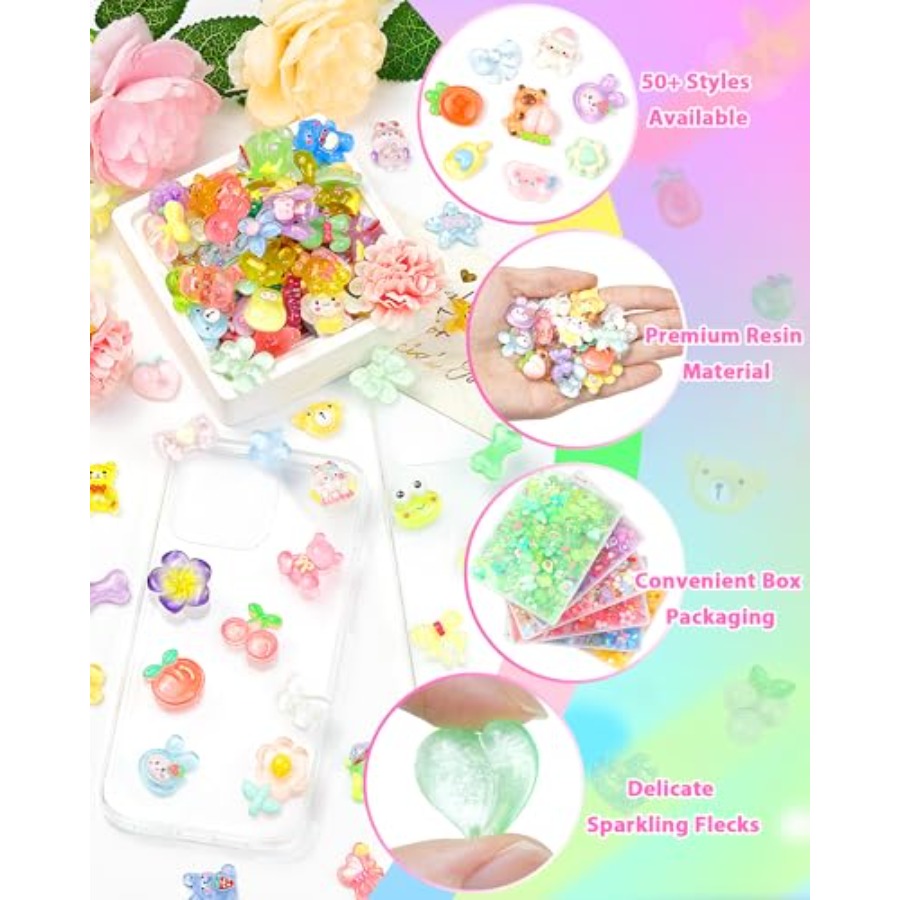 100 Stück Niedliche Slime-Char – Easter Craft Embellishment Set Bewertung und Preis