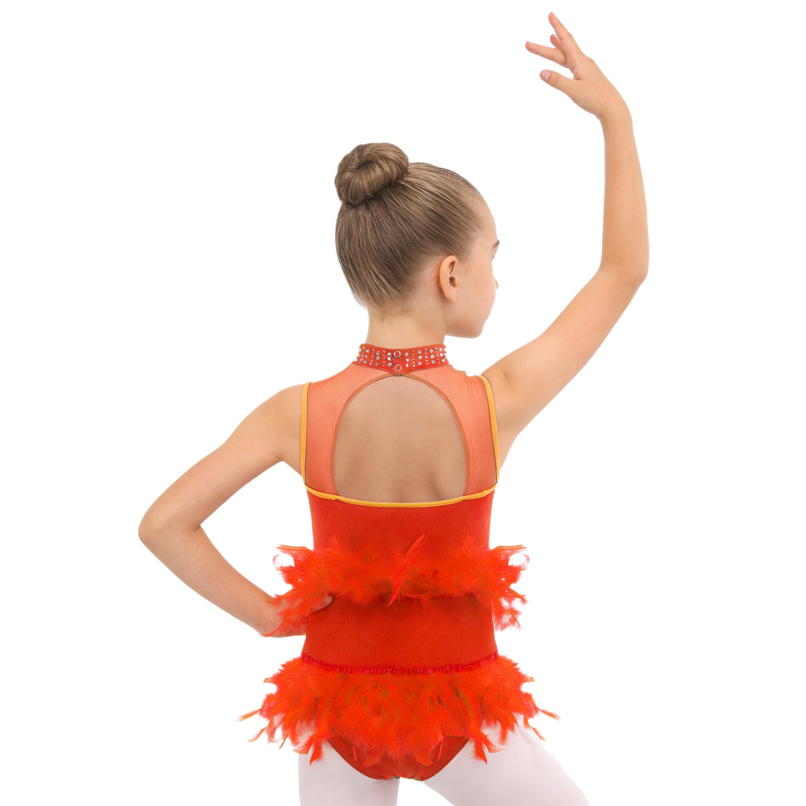 Kinder Mädchen Latein Ballett  – Rhinestone Banding Trim Bewertung und Preis
